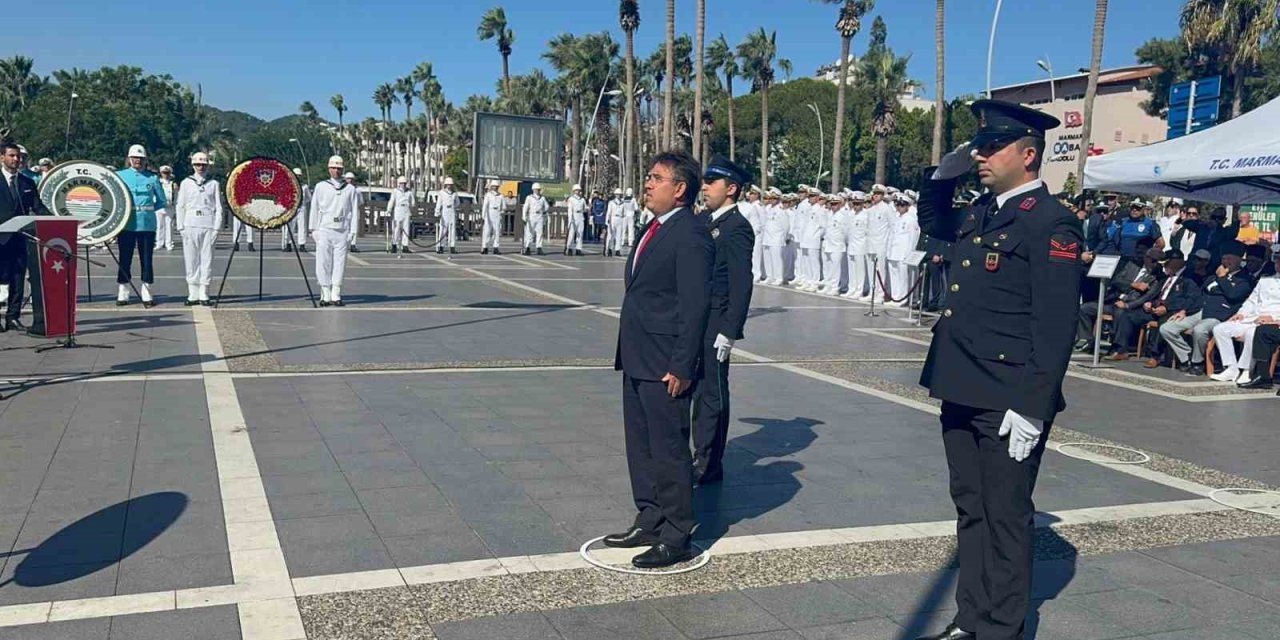 Marmaris gazilerini unutmadı