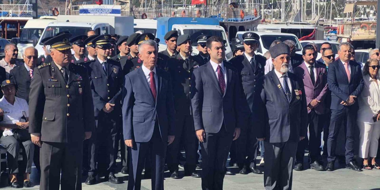 Gaziler Günü Bodrum’da tören ve ziyaretlerle kutlandı