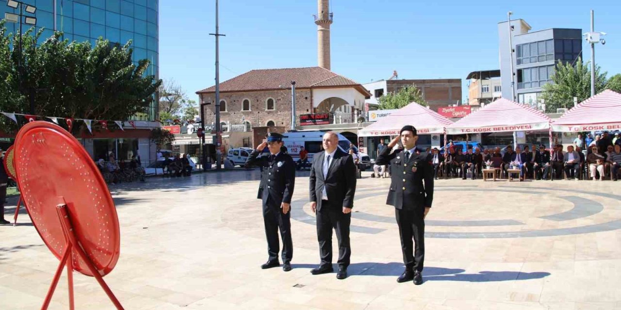 Köşk’te Gaziler Günü törenle kutlandı