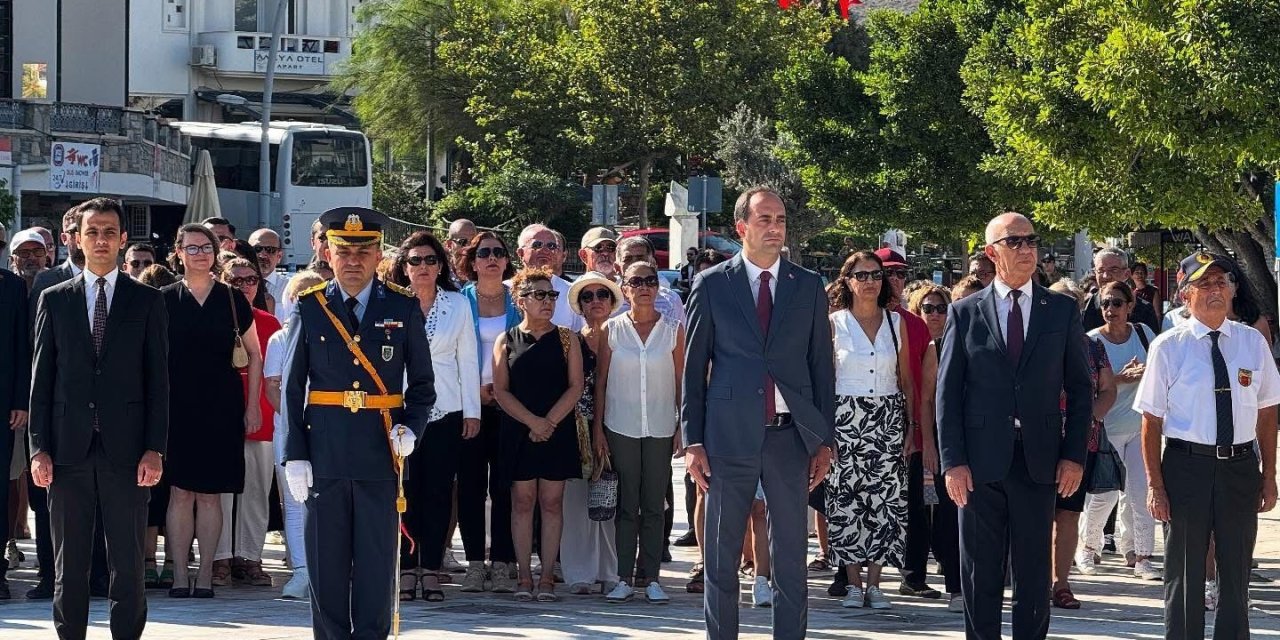Datça’da Gaziler Günü törenle kutlandı