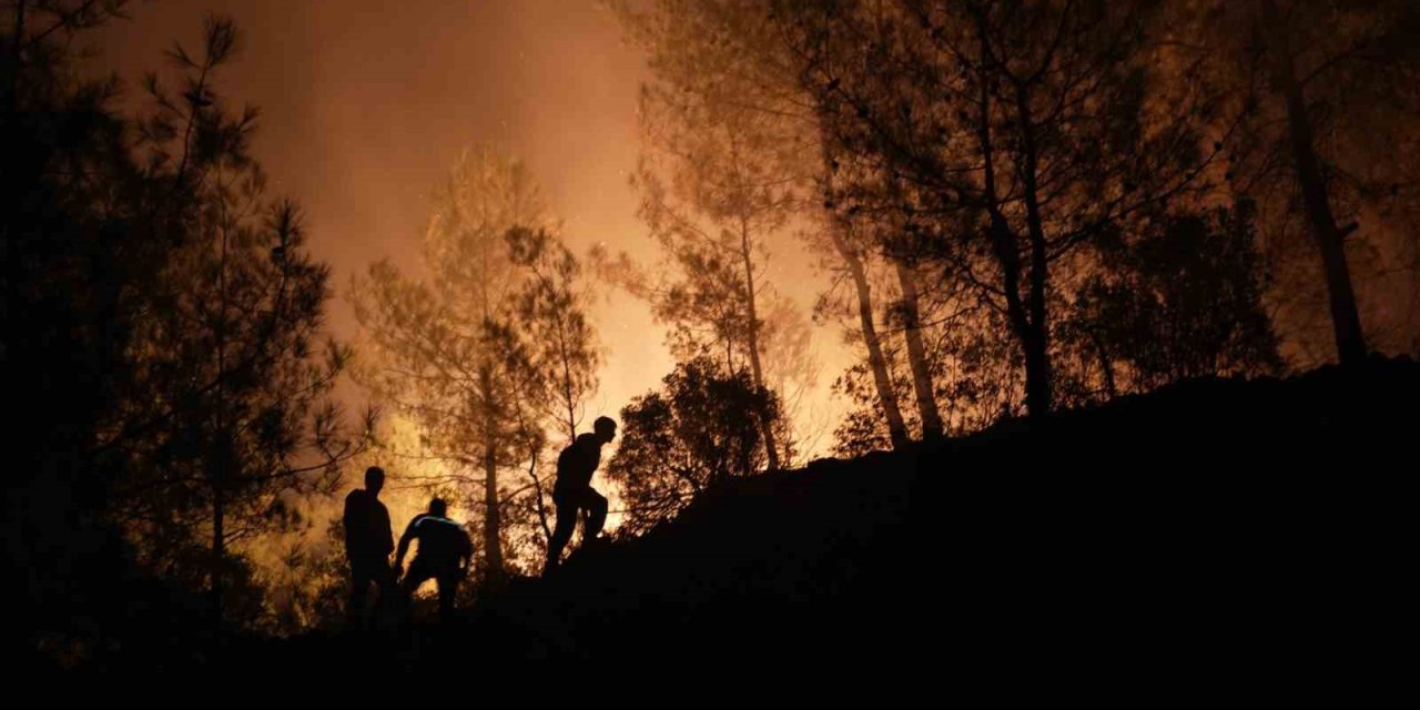 Ateş savaşçılarının yeşil vatan mücadelesi sürüyor