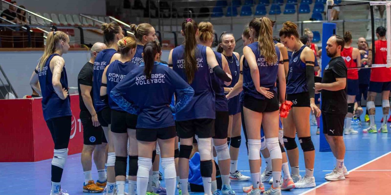 Aydın’ın Sultanları, Aras SK ile hazırlık maçında karşılaştı