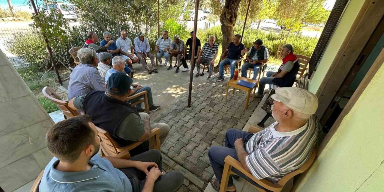 Aydın’da çiftçi bilgilendirme toplantıları sürüyor