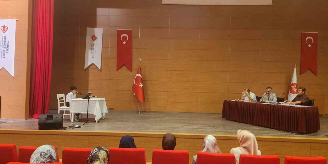 Aydın’da hafızlık ve Kur’an-ı Kerim’i güzel okuma yarışması il finali yapıldı