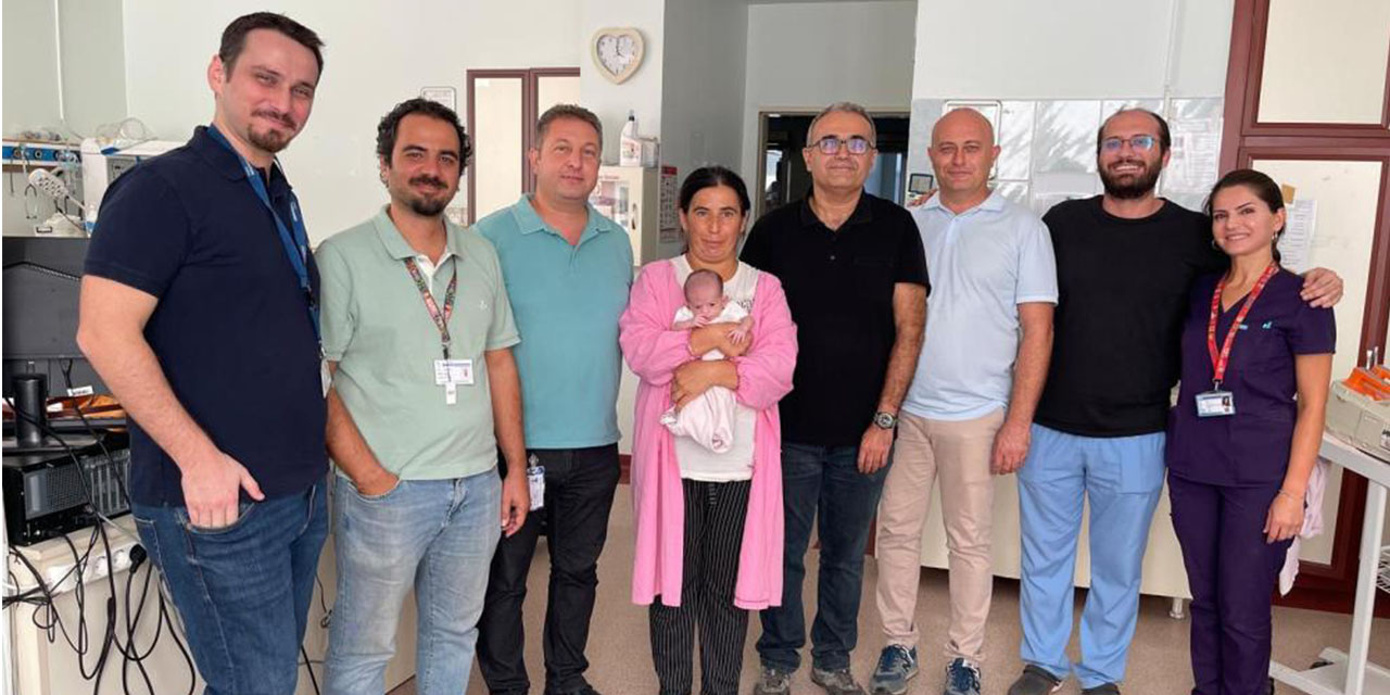 ADÜ Hastanesi’nde 1,8 kiloluk bebeğe kalp ameliyatı