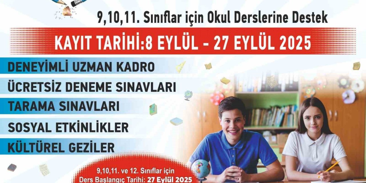 Başkan Çerçioğlu’ndan üniversite adaylarına ücretsiz YKS desteği