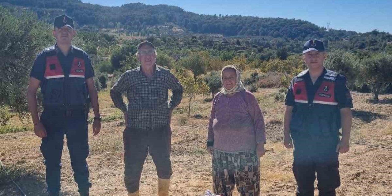 İncir hırsızlığına Jandarmadan suçüstü: 37 kilo kuru incir ele geçirildi