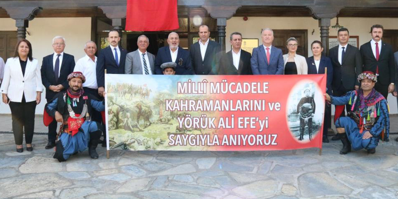 Efelerin Efesi Yörük Ali Efe, vefatının 74. yılında anıldı