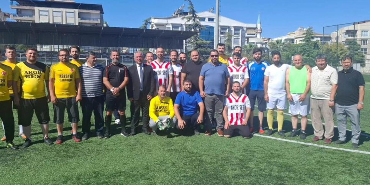 Aydın’da imamlar yeşil sahada buluştu