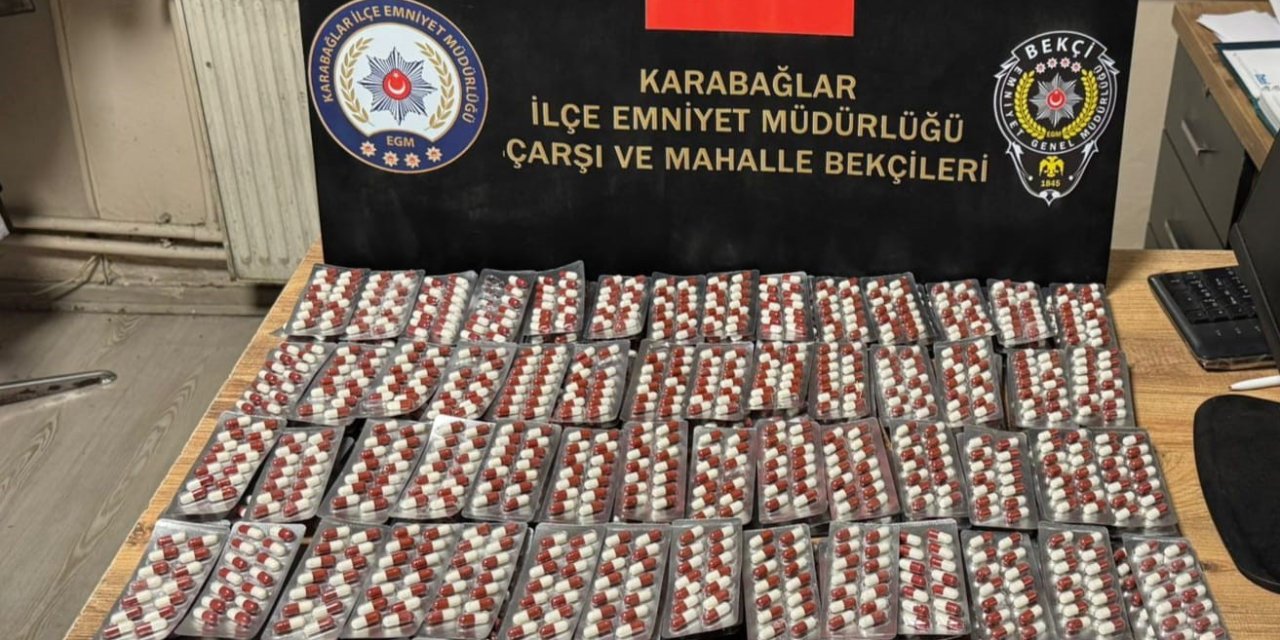 Şüpheli üçlü bekçilere yakalandı, üzerlerinden uyuşturucu çıktı