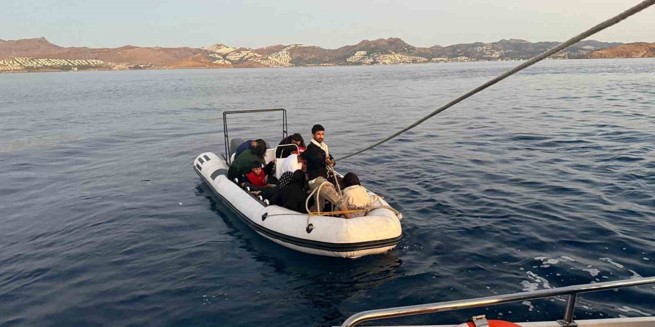 Bodrum’da 17 düzensiz göçmen yakalandı