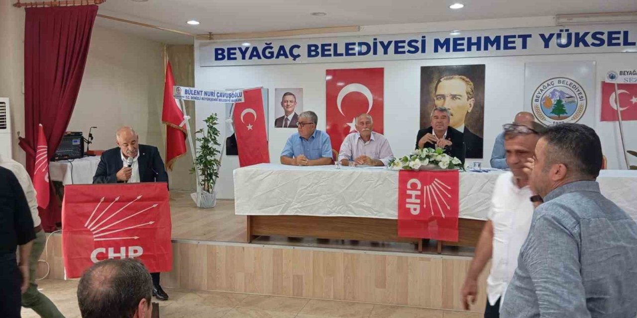 Denizli CHP’de değişim Beyağaç ile devam etti