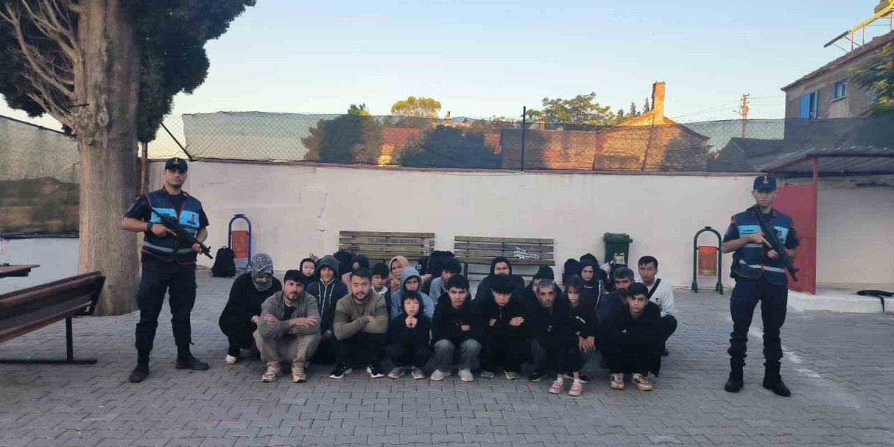 Didim’de 23 düzensiz göçmen yakalandı