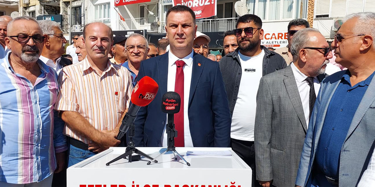 Altan Kemerci CHP Efeler İlçe Başkanlığı’na adaylığını açıkladı