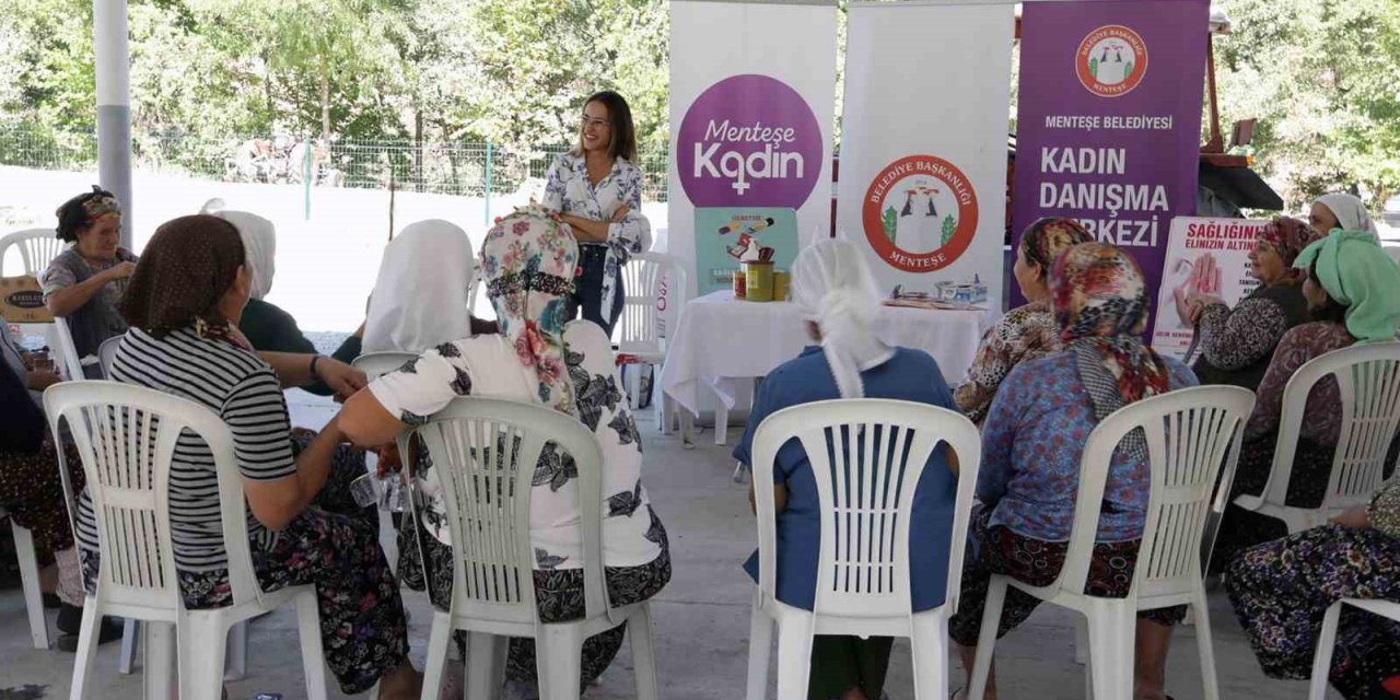 Menteşe Belediyesi’nden Kadın Hakları bilgilendirmesi