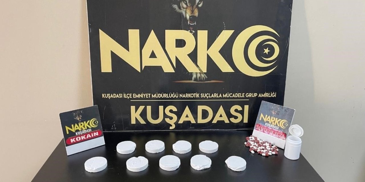 Kuşadası’nda uyuşturucu operasyonu: 2 tutuklama