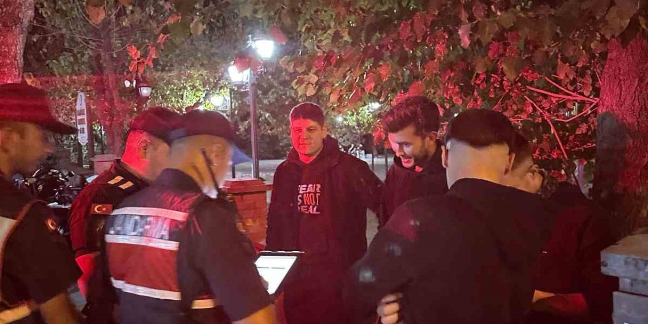 Nazilli’de Trafik Jandarması’ndan huzur denetimi