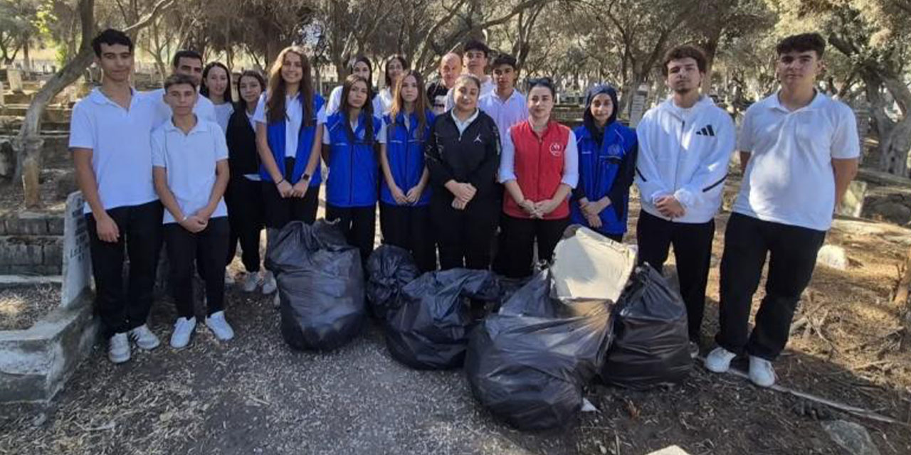 Gençlerden anlamlı ziyaret ve çevre duyarlılığı