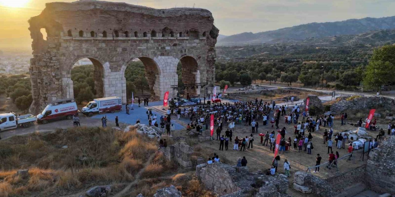 Tralleis Antik Kenti’nde sanat ve mitoloji buluşması