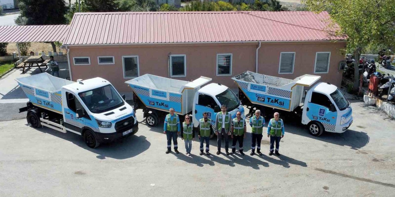 Alo Çöp Taksi’den’ kent hijyeni ve temizliğine önemli katkı: "Altı ayda 2 bin 806 ton çöp toplandı"