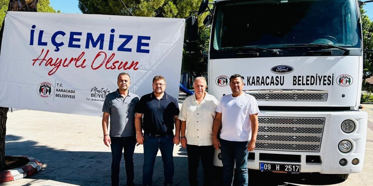 Karacasu Belediyesi araç filosunu güçlendirdi