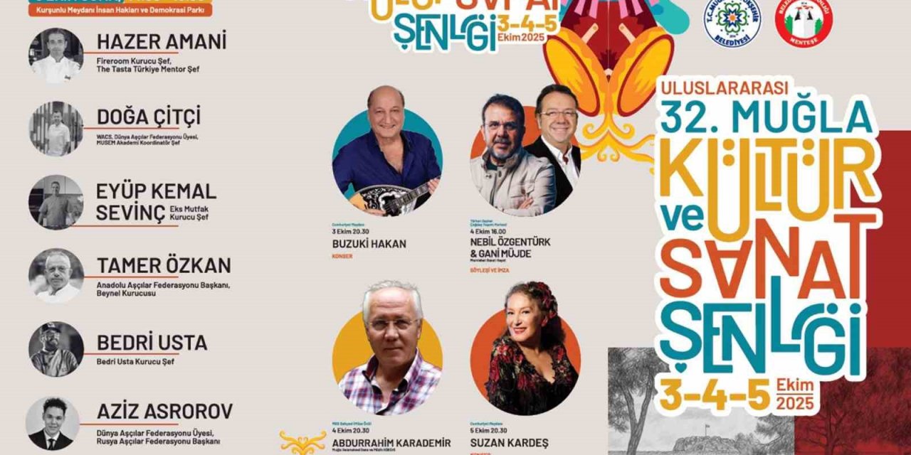 Uluslararası 32’nci Muğla Kültür ve Sanat Şenliği başlıyor