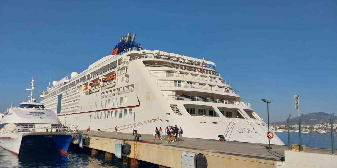 Mikonos’tan Bodrum’a 481 yolcu getirdi