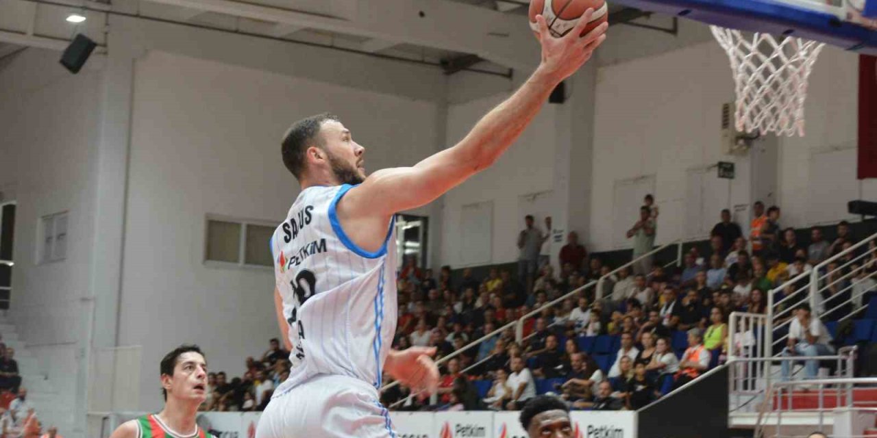 Basketbol Süper Ligi:: Aliağa Petkimspor:  85   Karşıyaka :73