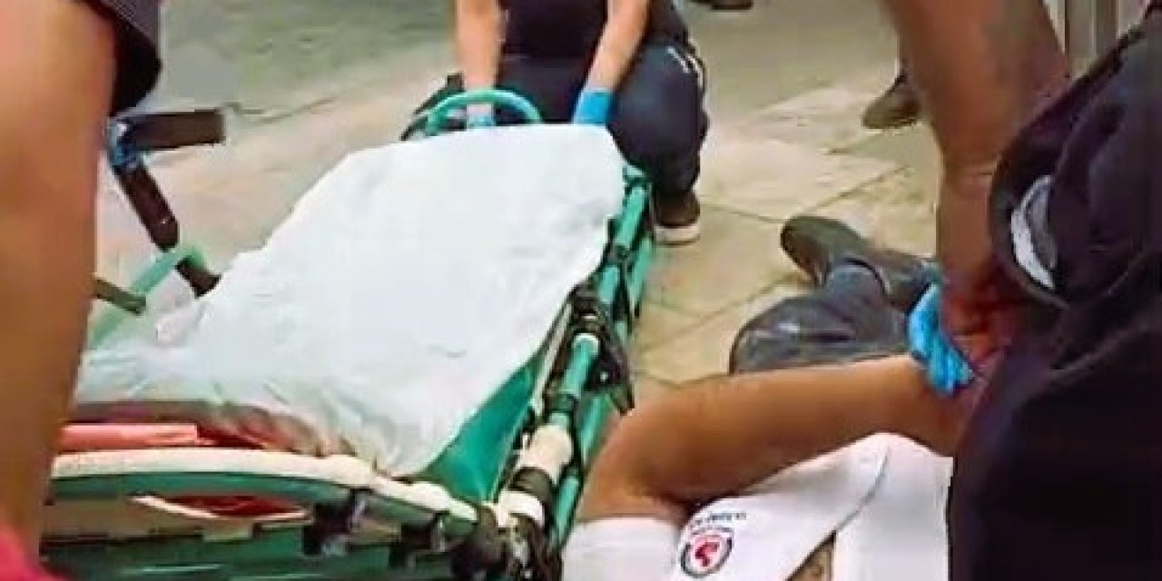 Mesaiye gelen otobüs şoförü yere yığıldı