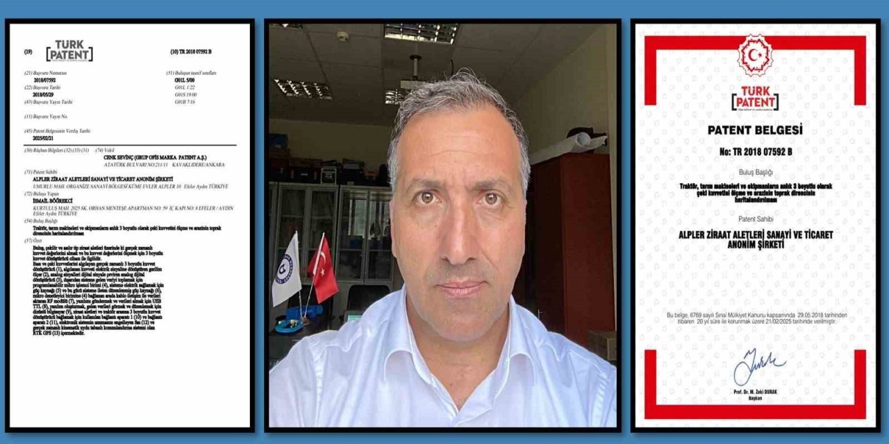 Tarımda verimliliği artıracak buluş, Türk Patenti’nden onay aldı