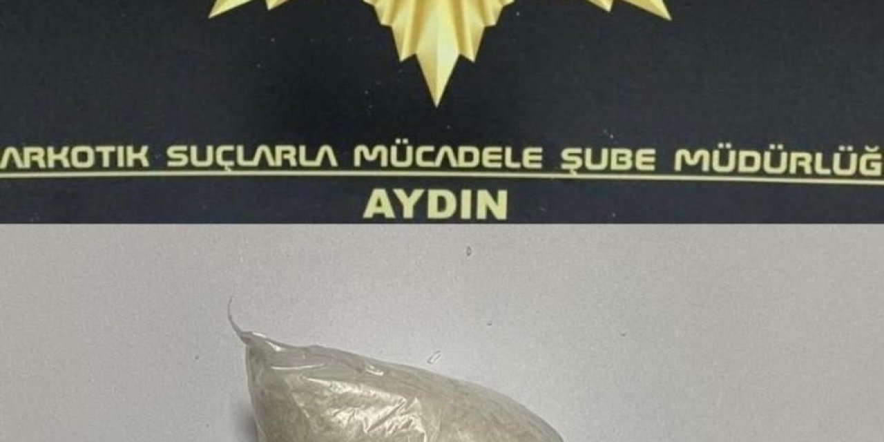 Aydın’da uyuşturucu operasyonu: 1 tutuklama