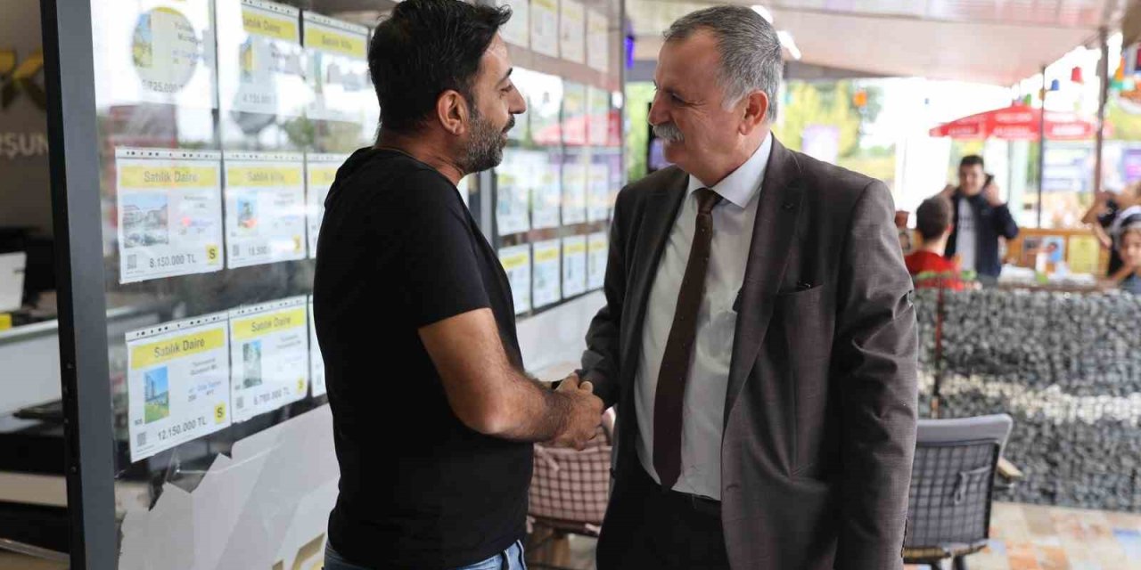 Başkan esnafla buluştu, talepleri dinledi