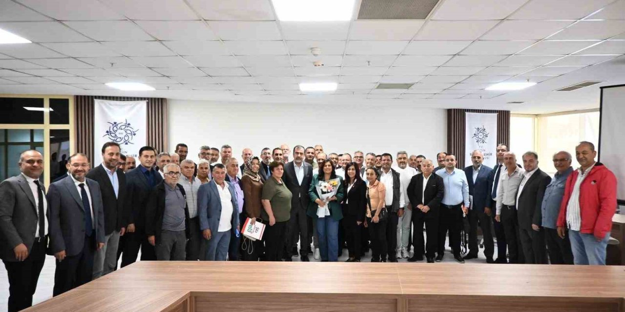 Başkan Çerçioğlu Germencikli muhtarlar ile bir araya geldi