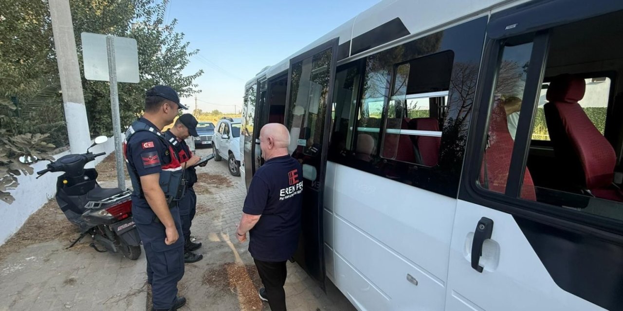 İncirliova’da okul servis araçları denetlendi