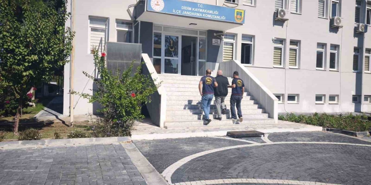 Didim’deki operasyonda yakalandı
