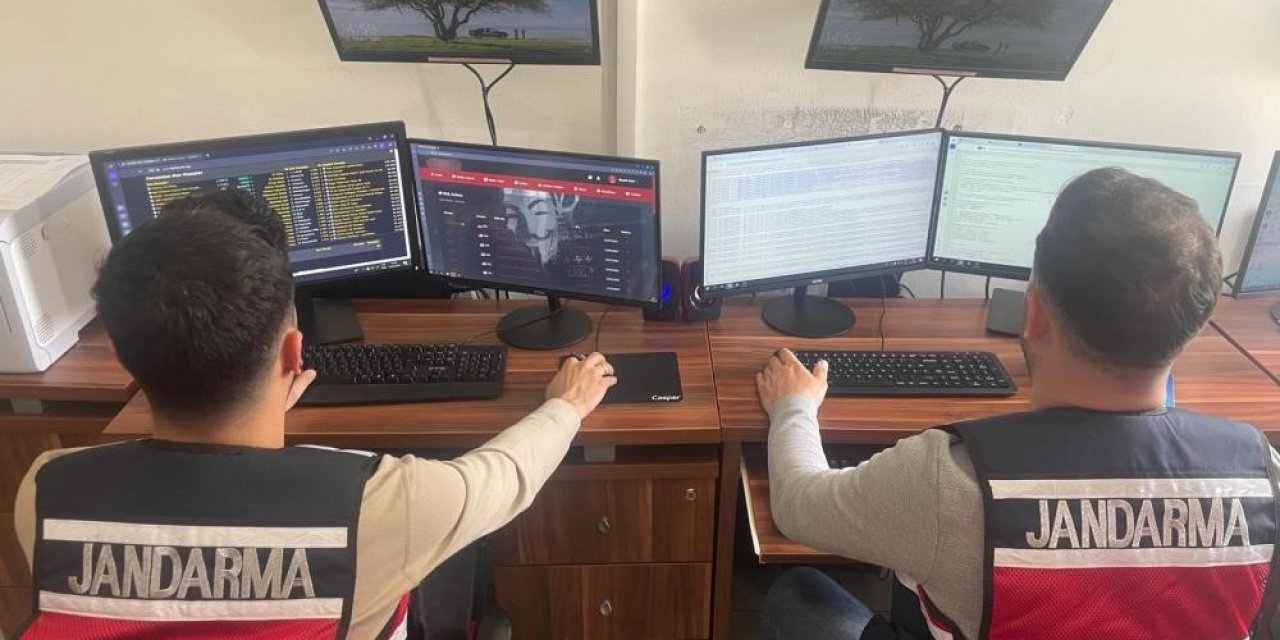 Jandarmadan siber operasyon