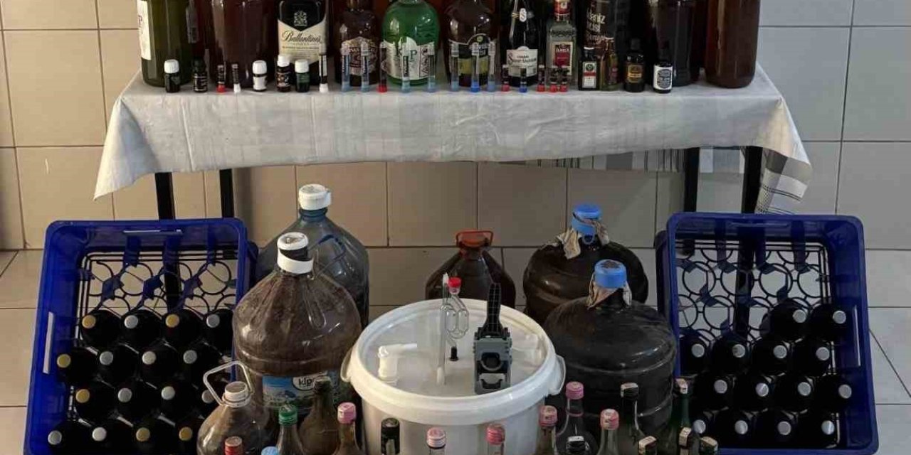 Bozdoğan’da kaçak alkol operasyonu