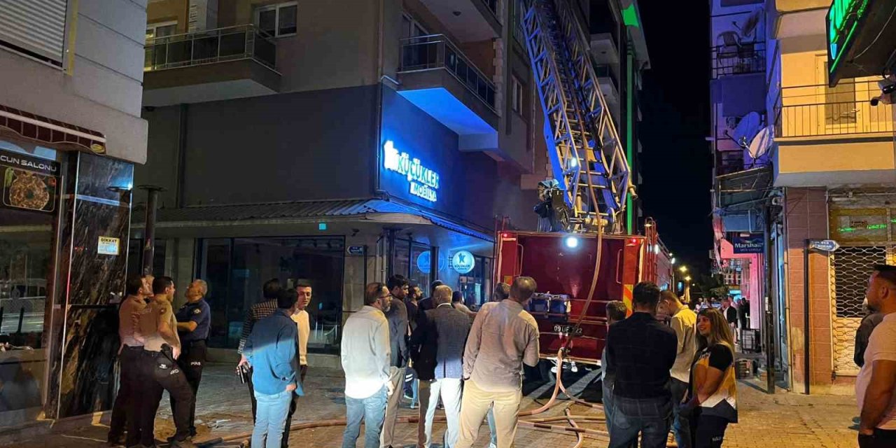 İncirliova’da ev yangını