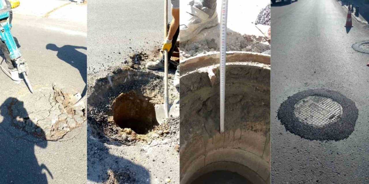 Bodrum’da yol altında kalan bacalar yükseltiliyor