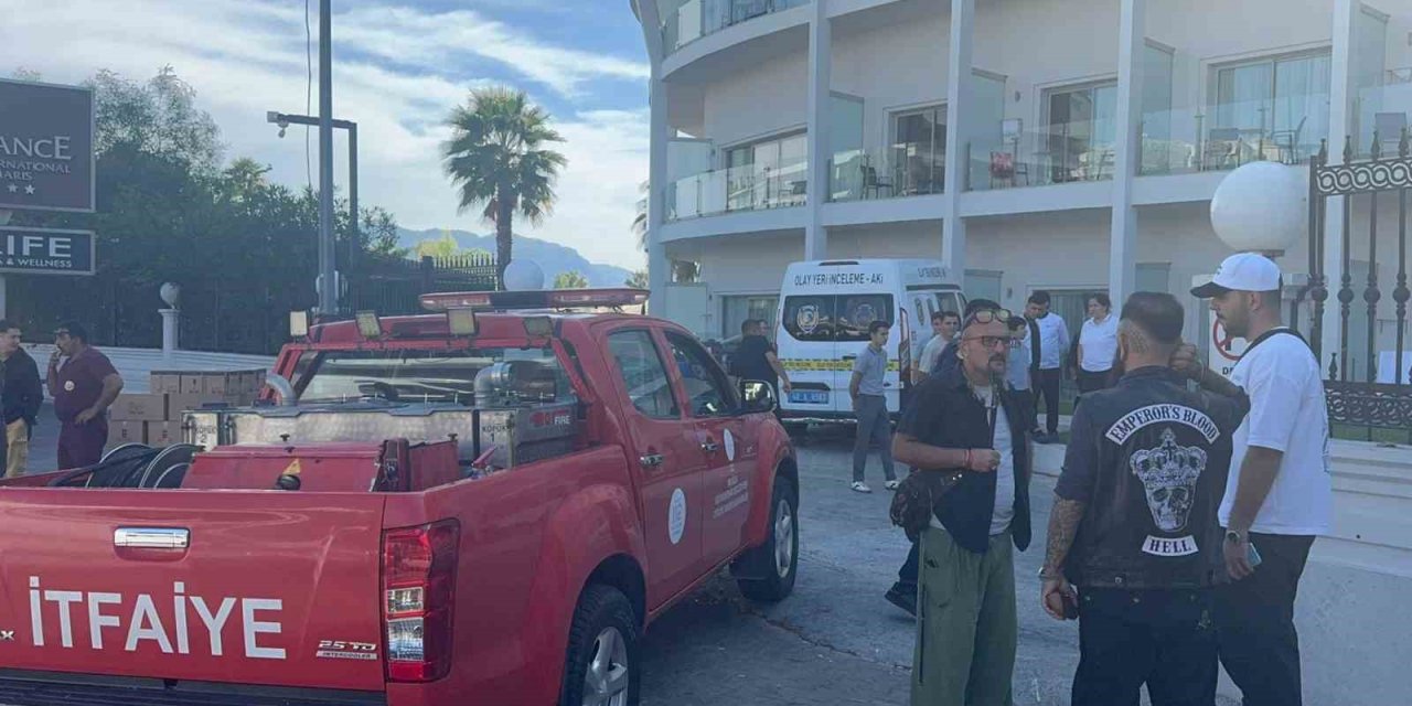 Marmaris’te otelde patlama: 3 yaralı