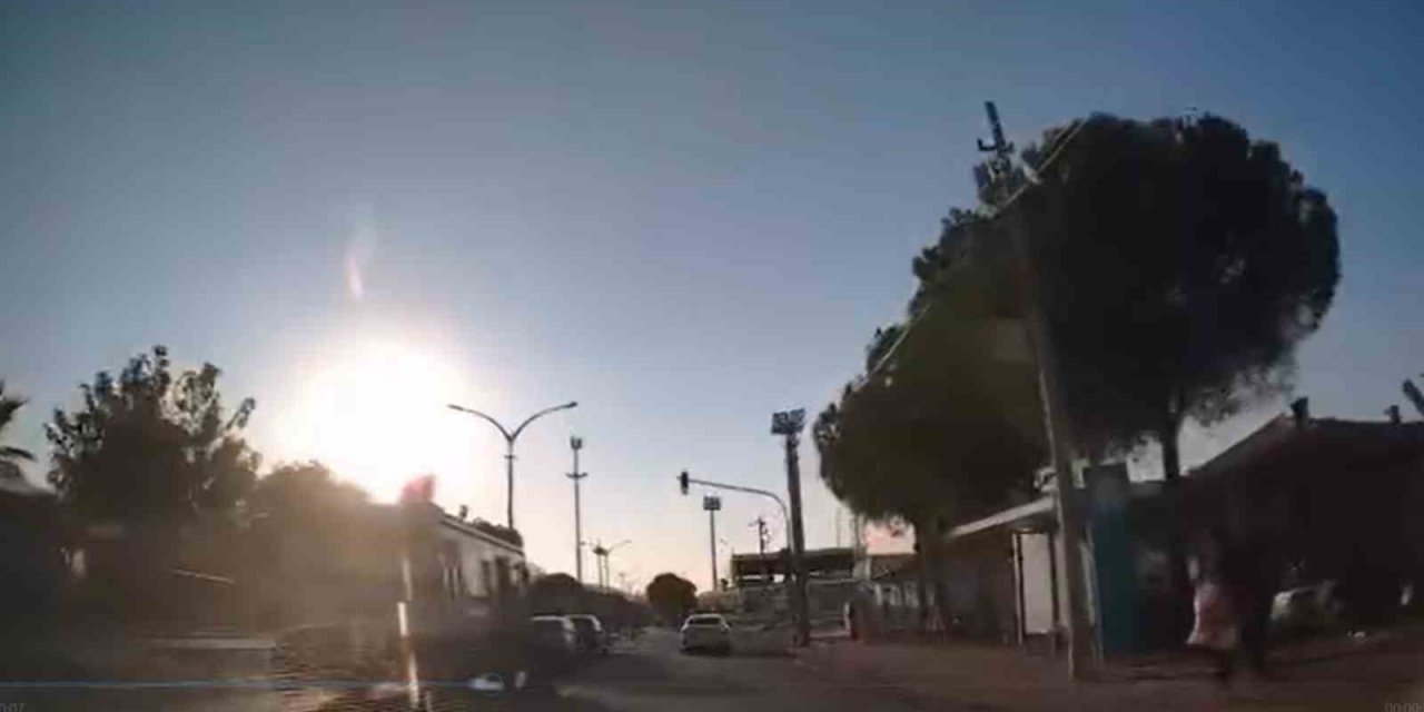 Servisten inerken ölümle burun buruna geldi