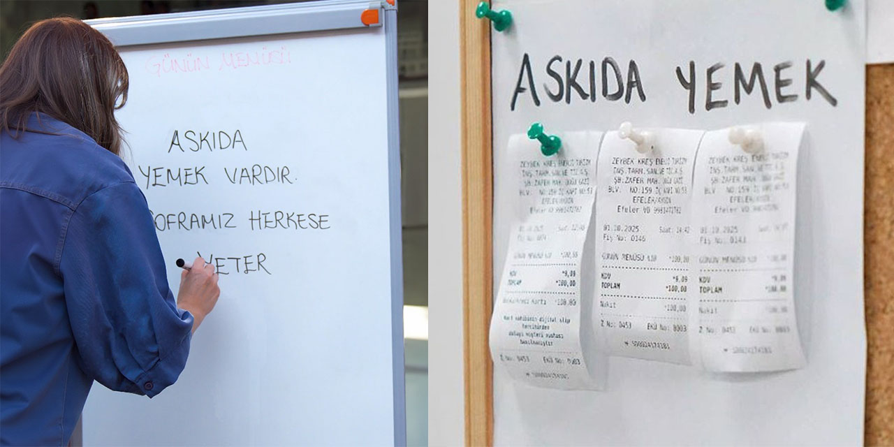 Efeler’de Kent Lokantası’nda ‘askıda yemek’ dayanışması