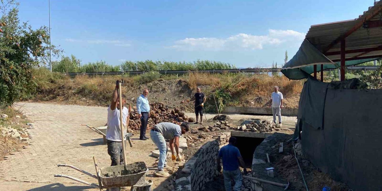 Başkan Yıldırımkaya: "Kabaca’da menfez ve ıslah çalışmaları tamamlandı"