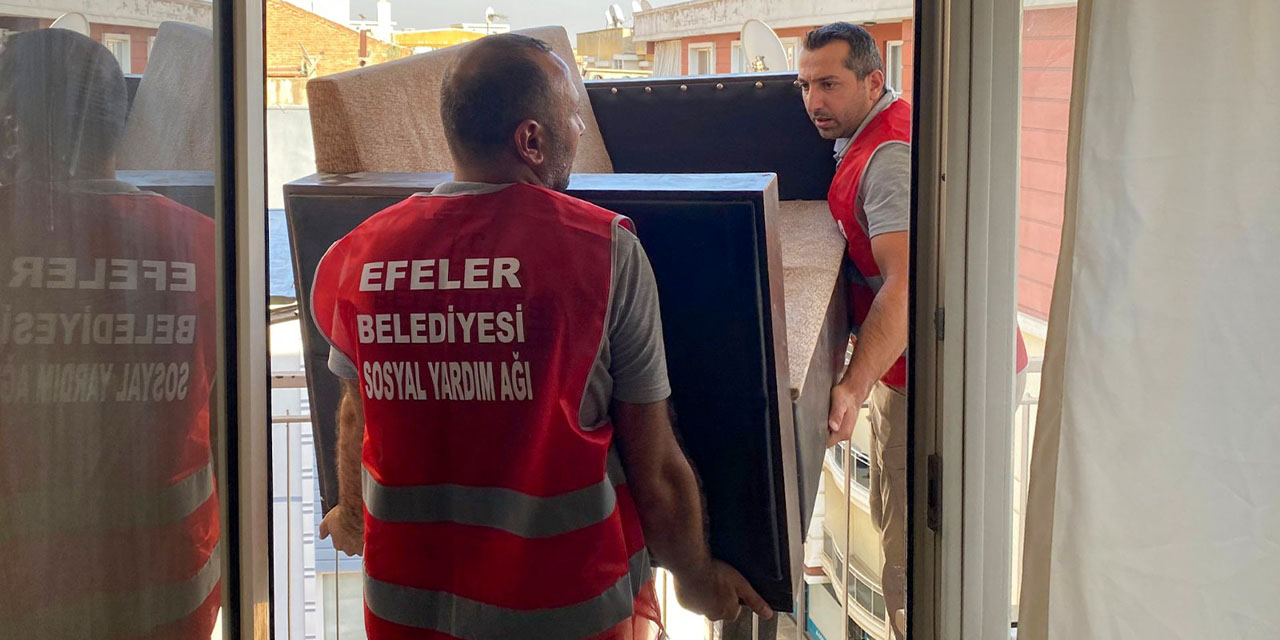 Efeler’de “Kardeş Eli” projesi dayanışmayı büyütüyor