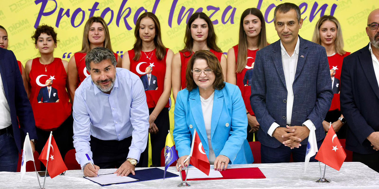 Didim’de kadın voleybol takımı yoluna daha güçlü devam edecek