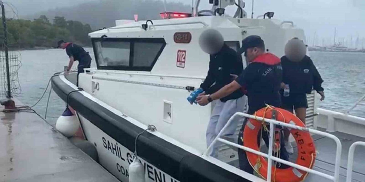 Teknede yaralanan vatandaşa Sahil Güvenlik’ten tıbbi tahliye