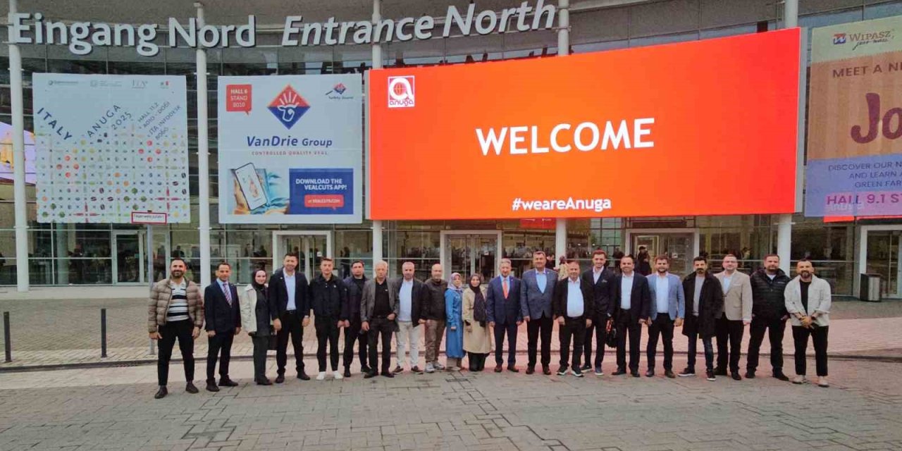 Nazilli Ticaret Odası üyeleri ANUGA Fuarı’nda