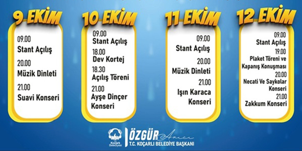 Koçarlı’da festival tarihi ertelendi