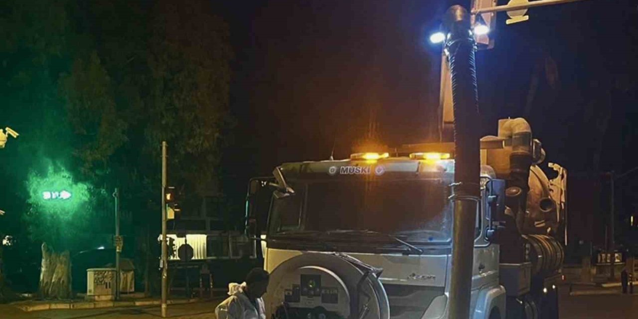 MUSKİ yağmur önlemlerini almaya devam ediyor