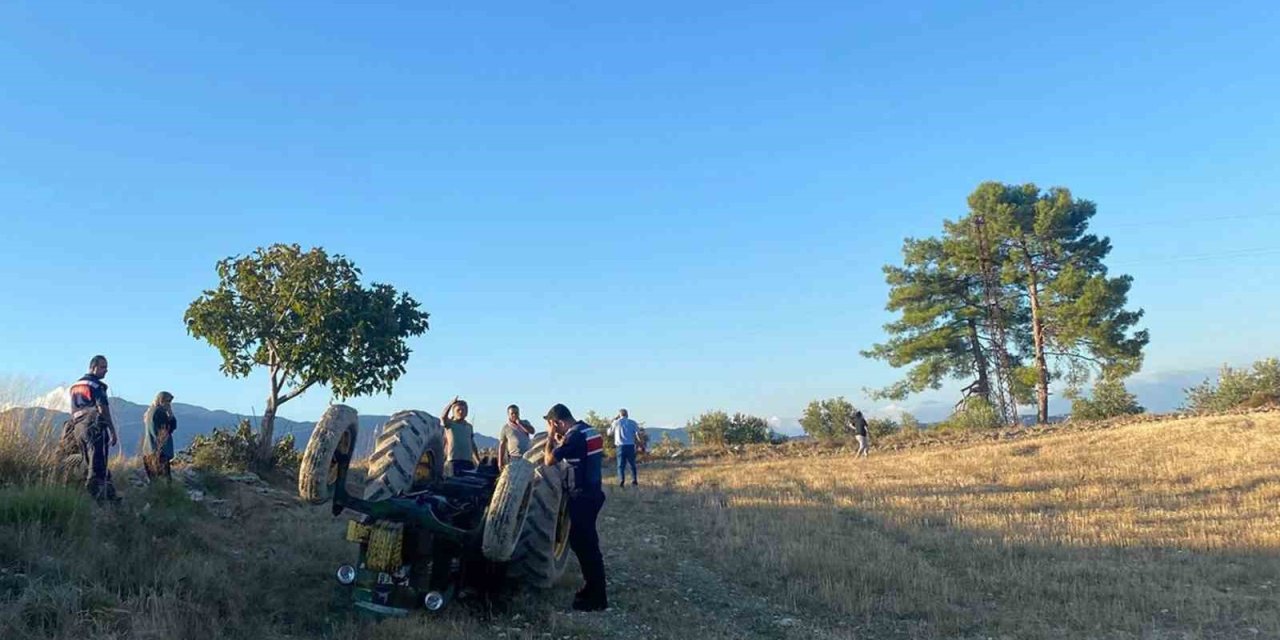 Seydikemer’de traktör kazası: 1 ölü